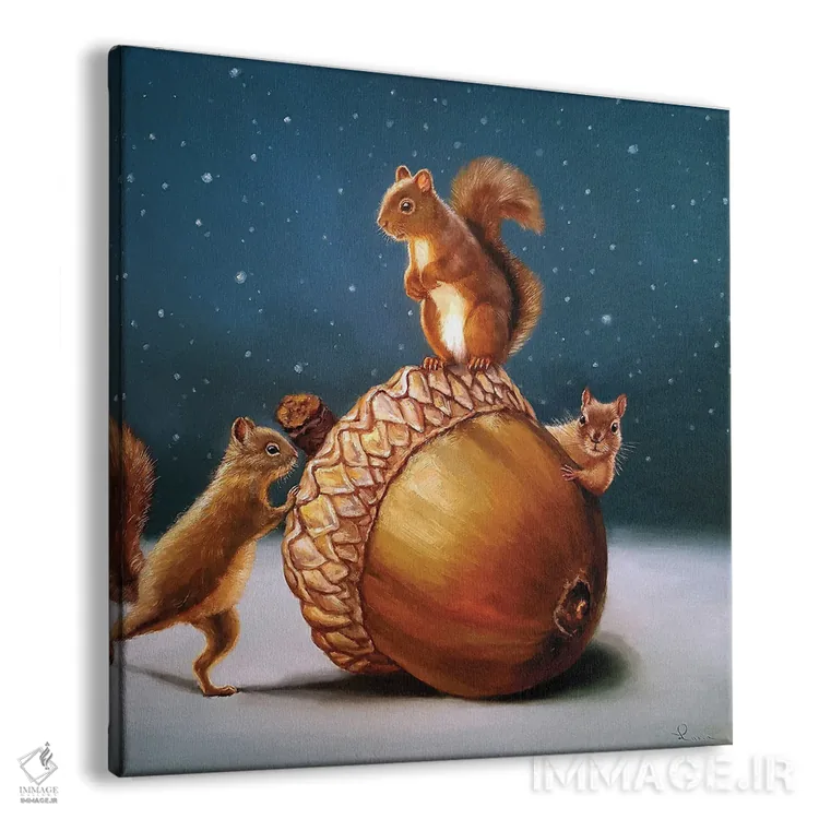 تابلو کشف بزرگ اثر لوسیا هفرنان - نمای پرسپکتیو محصول