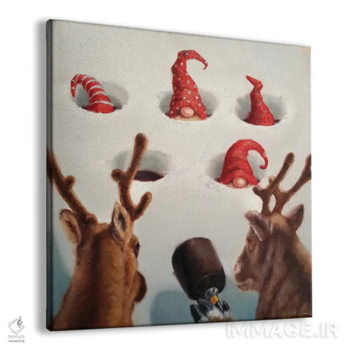 تابلو بزن کوتوله را اثر لوسیا هفرنان - نمای پرسپکتیو محصول