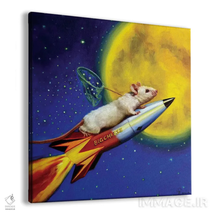 تابلو گیرنده رویا اثر لوسیا هفرنان - نمای پرسپکتیو محصول