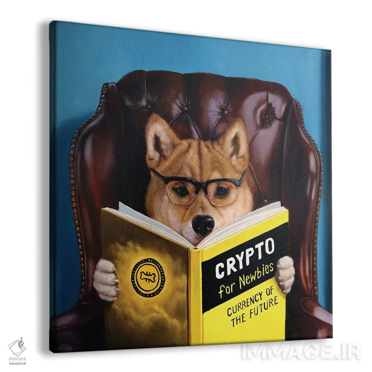 تابلو تب طلا اثر لوسیا هفرنان - نمای پرسپکتیو محصول