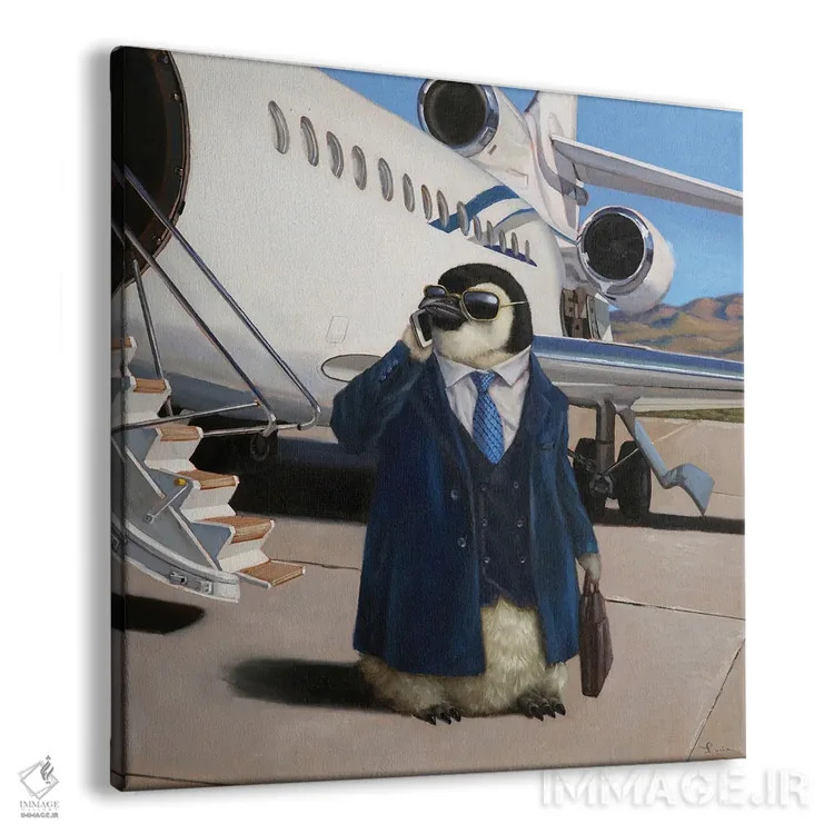 تابلو شخص مهم (VIP) اثر لوسیا هفرنان - نمای پرسپکتیو محصول