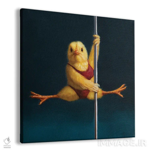 تابلو جوجه میلهای: ماتریکس اثر لوسیا هفرنان - نمای پرسپکتیو محصول