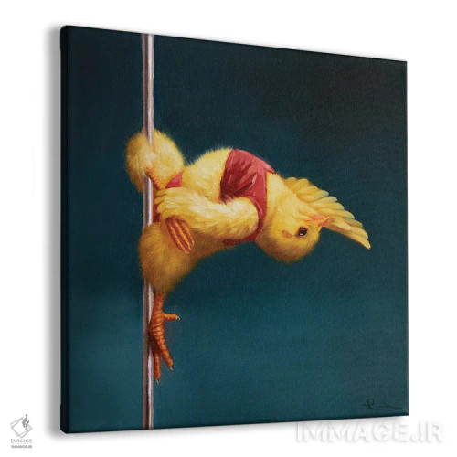 تابلو جوجه میلهای: ستارهنگر اثر لوسیا هفرنان - نمای پرسپکتیو محصول