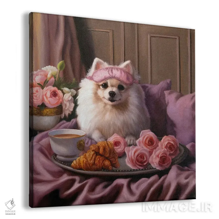 تابلو پرنسس جیجی اثر لوسیا هفرنان - نمای پرسپکتیو محصول