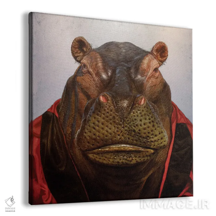 تابلو وزن سنگین اثر لوسیا هفرنان - نمای پرسپکتیو محصول