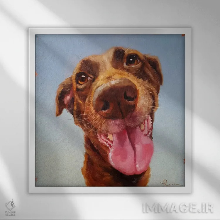 تابلو دماغت را دنبال کن پنج اثر لوسیا هفرنان - نمای قابدار سفید