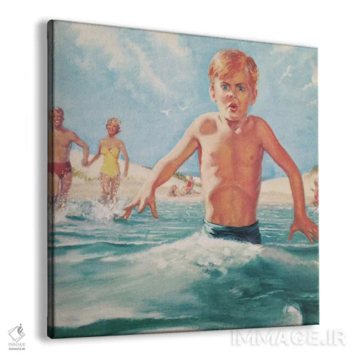 تابلو پسرِ سرد اثر همینگوی دیزاین (استودیو طراحی) - نمای پرسپکتیو محصول