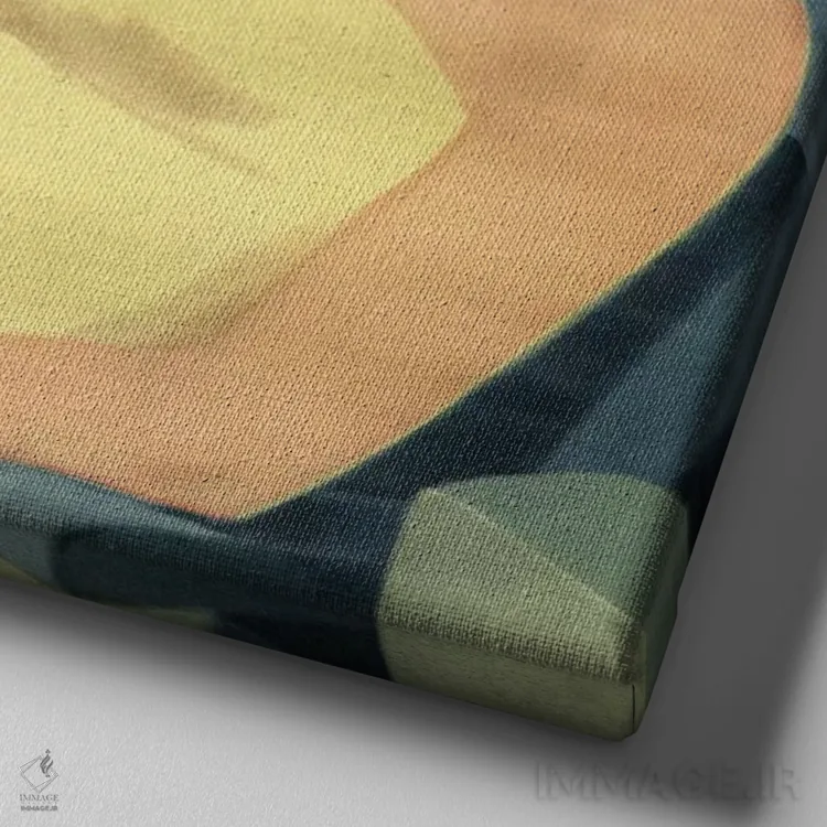 تابلو یک شب خوش بیرون اثر همینگوی دیزاین (استودیو طراحی) - نمای نزدیک بافت بوم