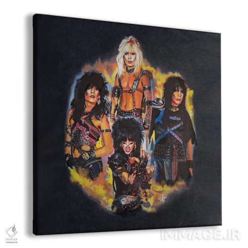 تابلو موتلی کرو (گروه موسیقی) اثر هنر کریس هافمن (استودیو یا هنرمند) - نمای پرسپکتیو محصول