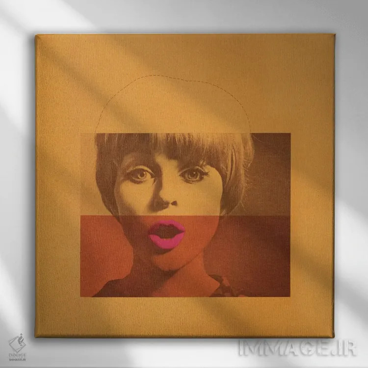 تابلو حرف چرب و نرم (تملق) اثر همینگوی دیزاین (استودیو طراحی) - نمای روبهرو روی دیوار