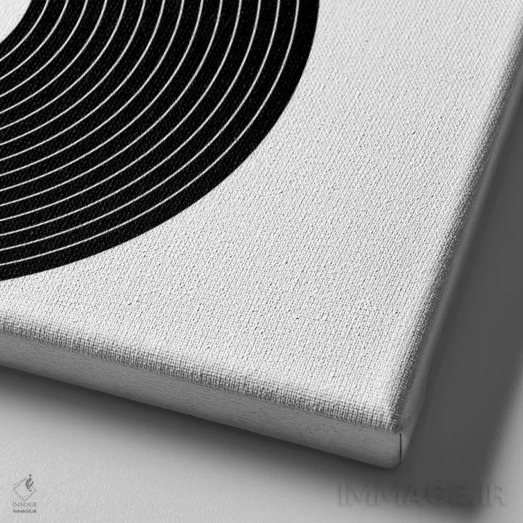 تابلو دیسکو! اثر همینگوی دیزاین (استودیو طراحی) - نمای نزدیک بافت بوم