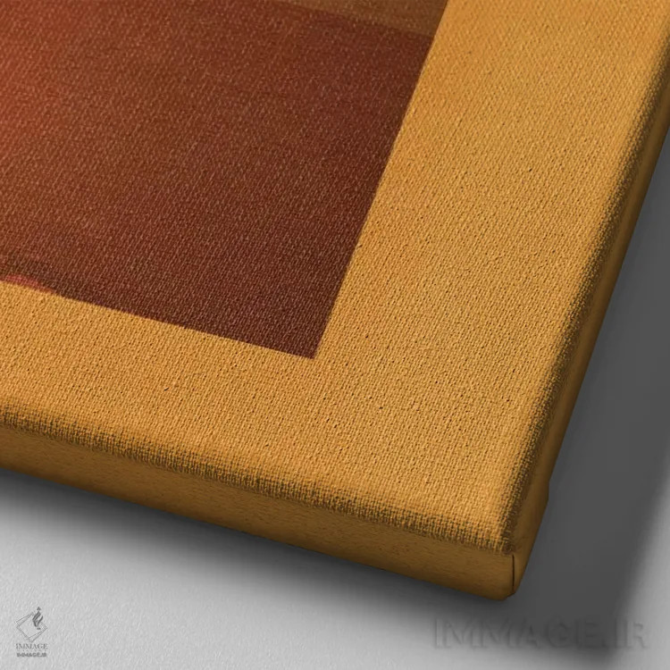 تابلو حرف چرب و نرم (تملق) اثر همینگوی دیزاین (استودیو طراحی) - نمای نزدیک بافت بوم