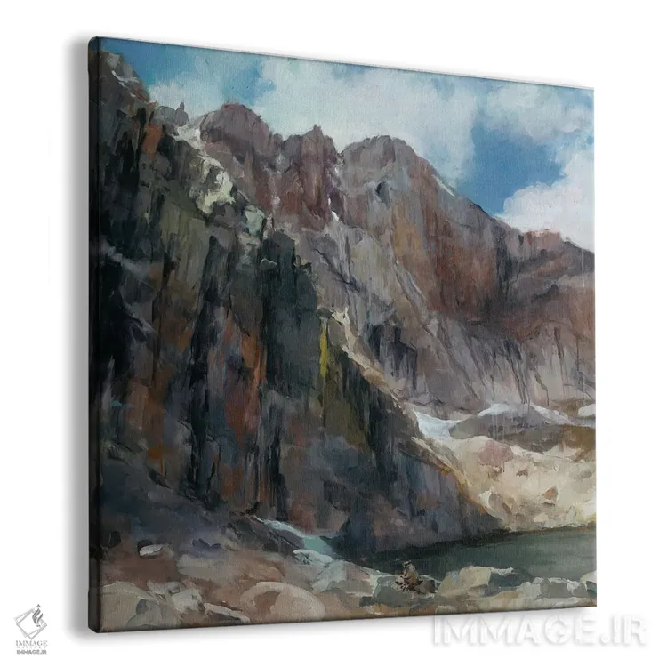 تابلو لانگز پیک (قلهای در کلرادو) اثر مریلین هاگمن - نمای پرسپکتیو محصول