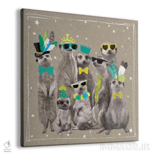 تابلو باغ وحش Fancy Pants ۱ اثر هموند گاور - نمای پرسپکتیو محصول