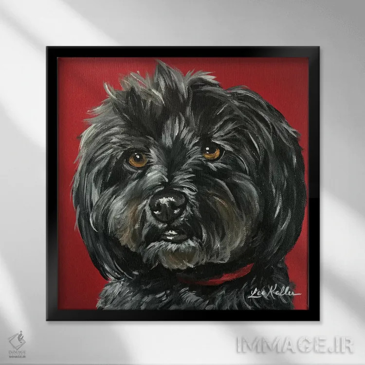 تابلو بنتلی یورکیپو اثر هیپی هاوند استودیوز (استودیو هنری) - نمای قابدار مشکی