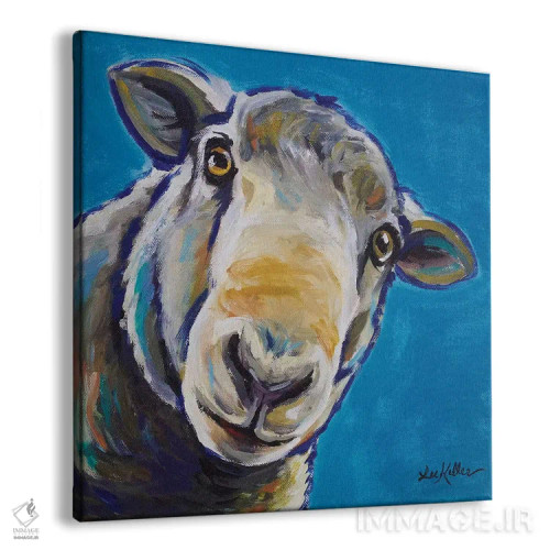 تابلو سرجیو گوسفند اثر هیپی هاوند استودیوز (استودیو هنری) - نمای پرسپکتیو محصول