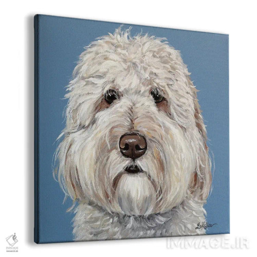 تابلو امت گلدندودل اثر هیپی هاوند استودیوز (استودیو هنری) - نمای پرسپکتیو محصول