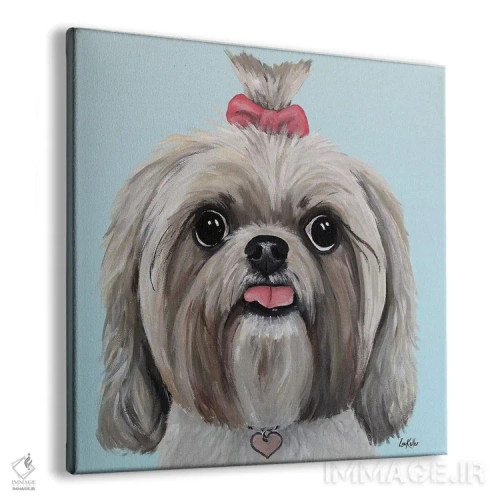 تابلو بلا شیه تزو II اثر هیپی هاوند استودیوز (استودیو هنری) - نمای پرسپکتیو محصول