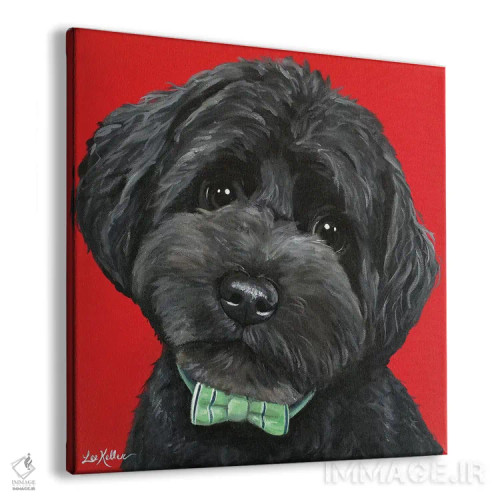 تابلو یورکیپو با پاپیون اثر هیپی هاوند استودیوز (استودیو هنری) - نمای پرسپکتیو محصول