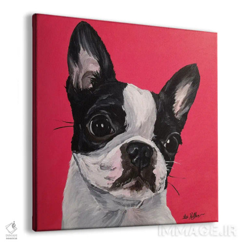 تابلو بوستون تریر ربکا اثر هیپی هاوند استودیوز (استودیو هنری) - نمای پرسپکتیو محصول