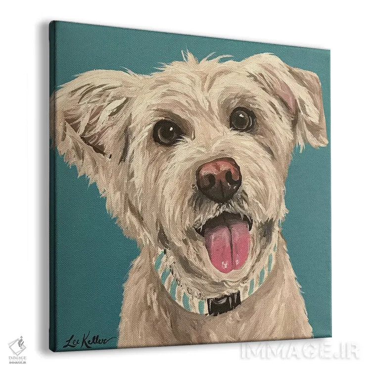 تابلو جورج تریر ویتن اثر هیپی هاوند استودیوز (استودیو هنری) - نمای پرسپکتیو محصول