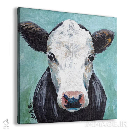 تابلو نقاشی گاو کلاید II اثر هیپی هاوند استودیوز (استودیو هنری) - نمای پرسپکتیو محصول