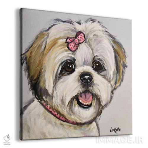 تابلو شیهتزو مگی اثر هیپی هاوند استودیوز (استودیو هنری) - نمای پرسپکتیو محصول