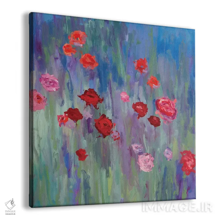 تابلو گلهای وحشی اثر رندی هبرد - نمای پرسپکتیو محصول