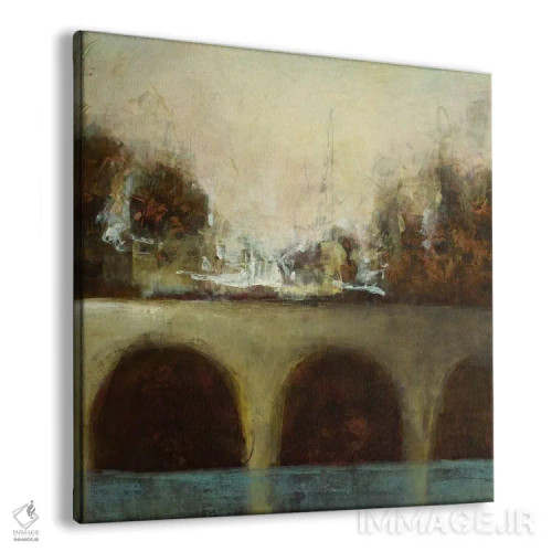 تابلو پل مهآلود دو اثر رندی هبرد - نمای پرسپکتیو محصول