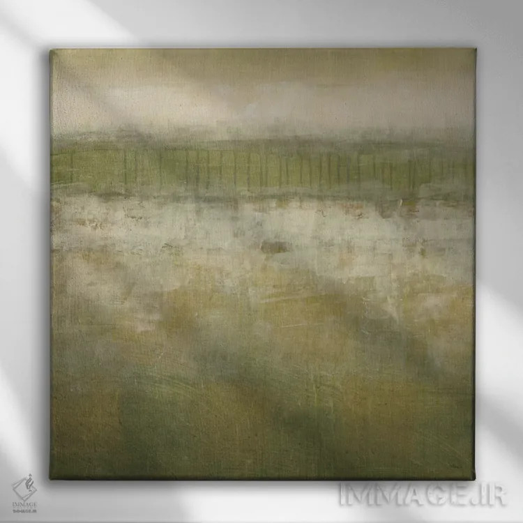 تابلو درخشش دو اثر رندی هبرد - نمای روبهرو روی دیوار