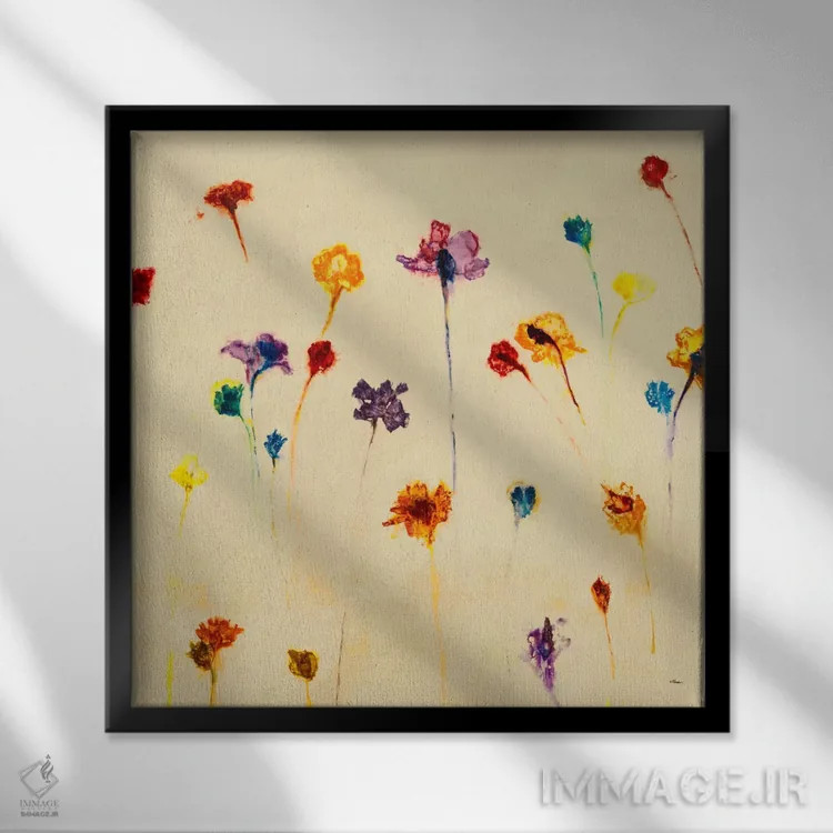 تابلو رویای محو اثر رندی هبرد - نمای قابدار مشکی