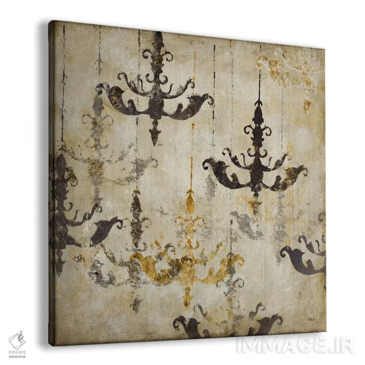 تابلو شفافشده دو اثر رندی هبرد - نمای پرسپکتیو محصول