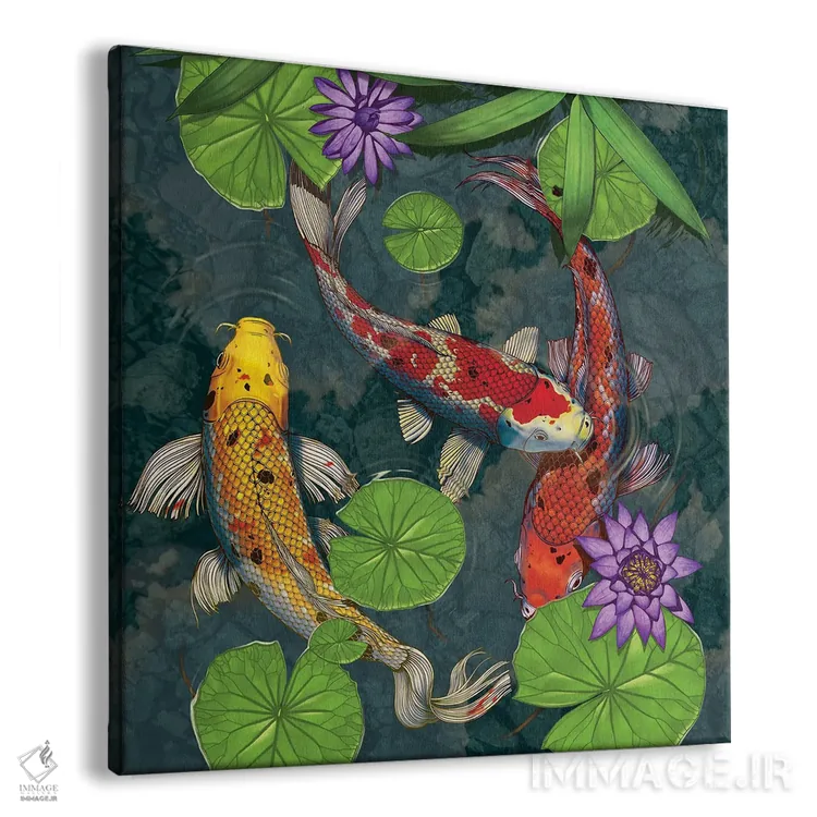 تابلو ماهی کوی اثر وینسنت های - نمای پرسپکتیو محصول