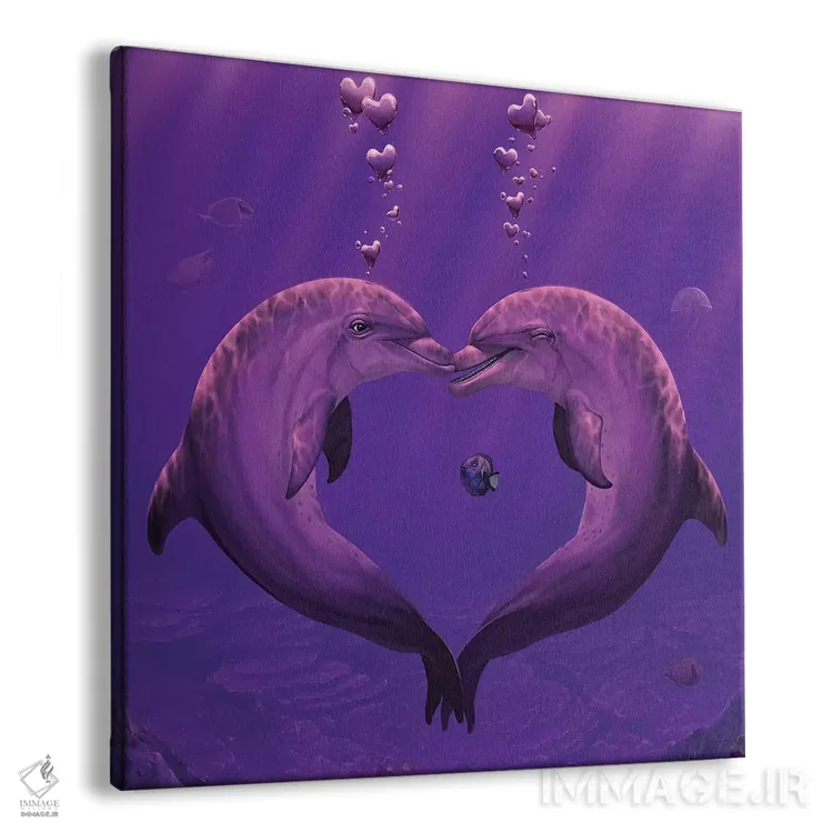 تابلو دریای قلبها اثر وینسنت های - نمای پرسپکتیو محصول