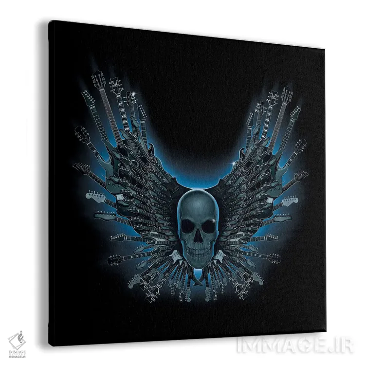 تابلو ریسه جمجمهها اثر وینسنت های - نمای پرسپکتیو محصول
