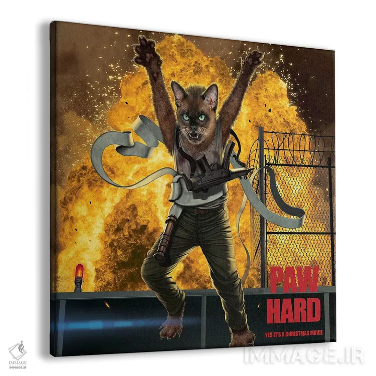 تابلو پنجه سخت اثر وینسنت های - نمای پرسپکتیو محصول