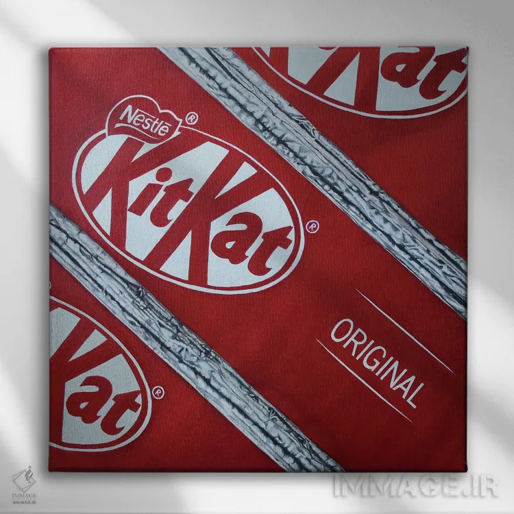 تابلو پلکان به بهشت اثر هانا کاچینیل - نمای روبهرو روی دیوار