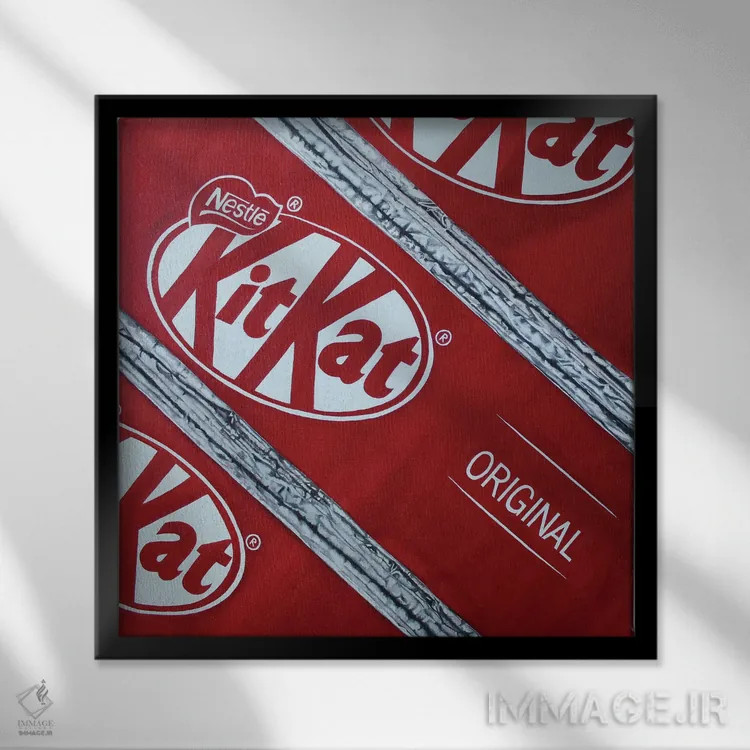 تابلو پلکان به بهشت اثر هانا کاچینیل - نمای قابدار مشکی