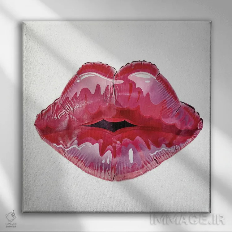تابلو عشق در هواست اثر هانا کاچینیل - نمای روبهرو روی دیوار