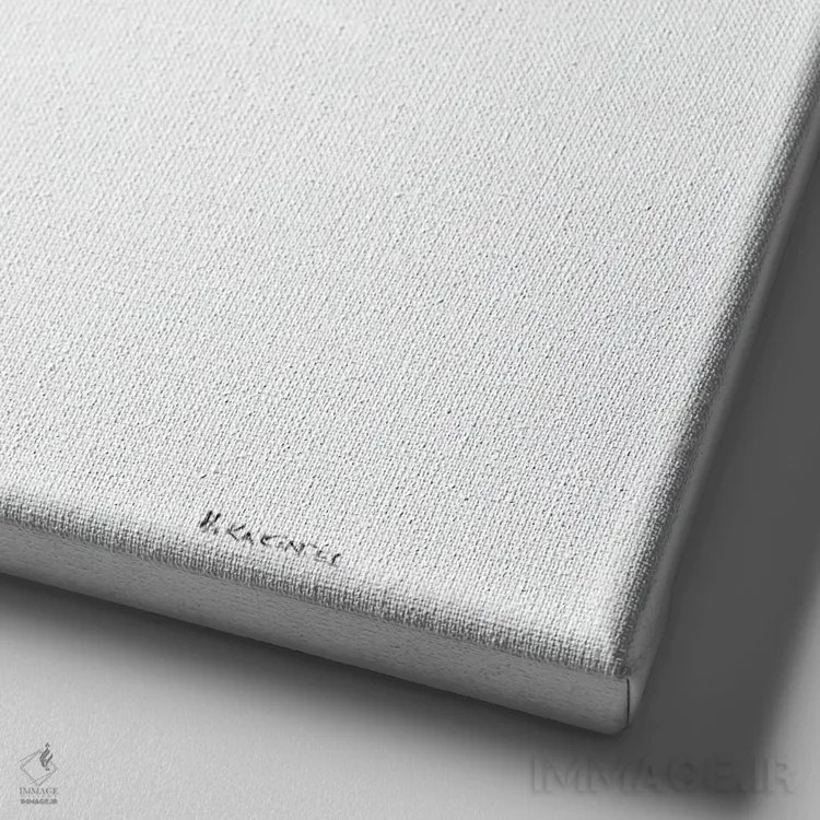 تابلو فقط چیپس اضافه کن اثر هانا کاچینیل - نمای نزدیک بافت بوم