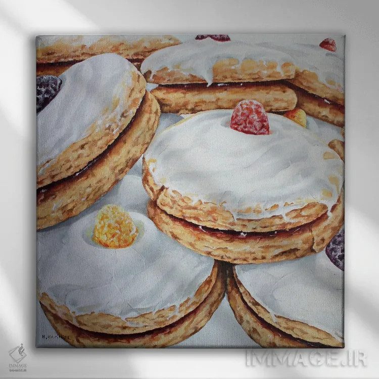 تابلو ساختمان امپایر اثر هانا کاچینیل - نمای روبهرو روی دیوار