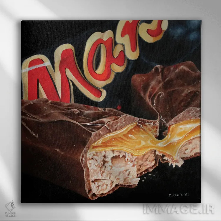 تابلو جدا شدن سخته اثر هانا کاچینیل - نمای روبهرو روی دیوار