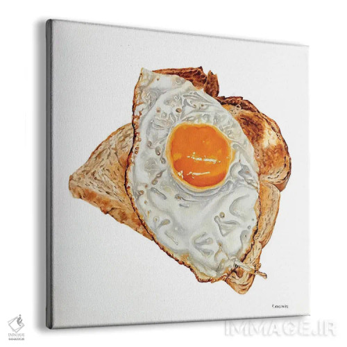 تابلو بیا کنارم سرخ کن (واژهبازی) اثر هانا کاچینیل - نمای پرسپکتیو محصول