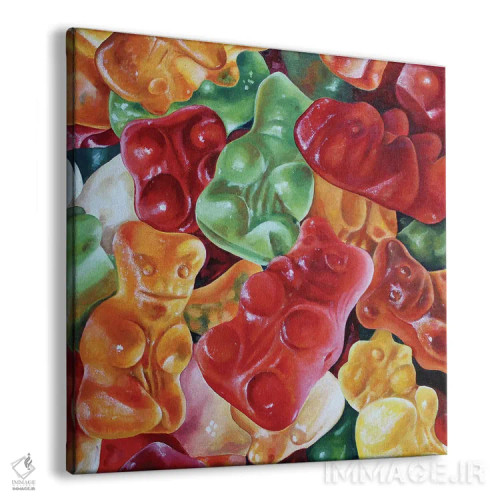 تابلو گودال خرس اثر هانا کاچینیل - نمای پرسپکتیو محصول