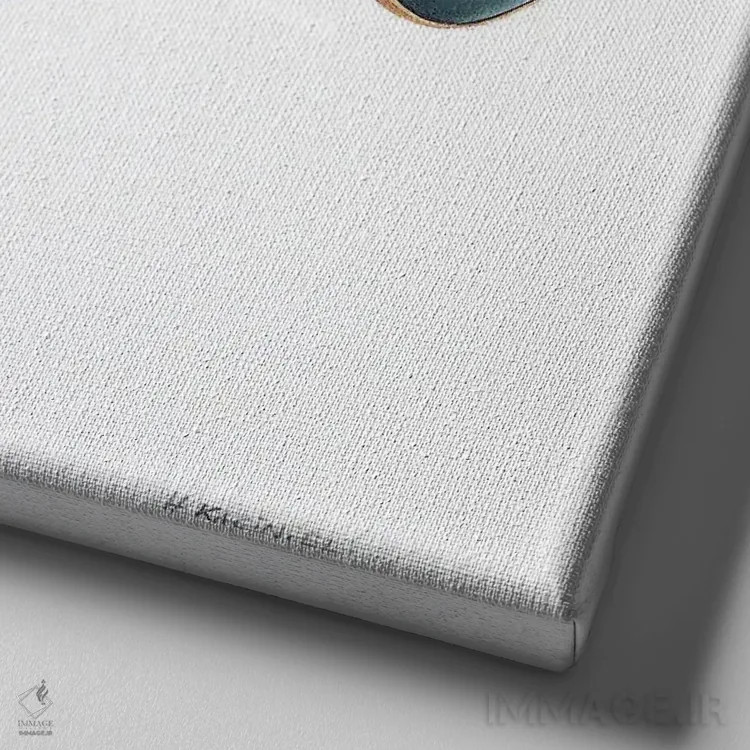 تابلو تاپگان (شخصیت، فیلم) اثر هانا کاچینیل - نمای نزدیک بافت بوم