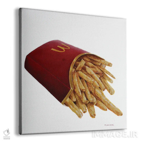 تابلو یک توده چیپس اثر هانا کاچینیل - نمای پرسپکتیو محصول