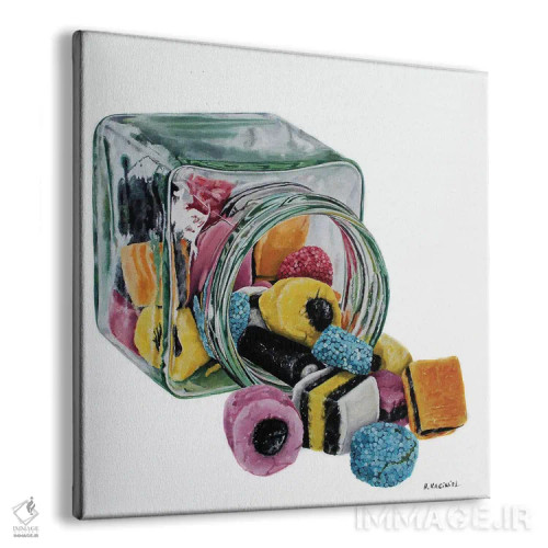 تابلو فرار بزرگ اثر هانا کاچینیل - نمای پرسپکتیو محصول