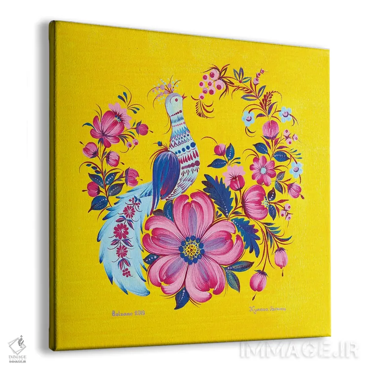 تابلو عشق پرشور اثر هالینا کولگا - نمای پرسپکتیو محصول