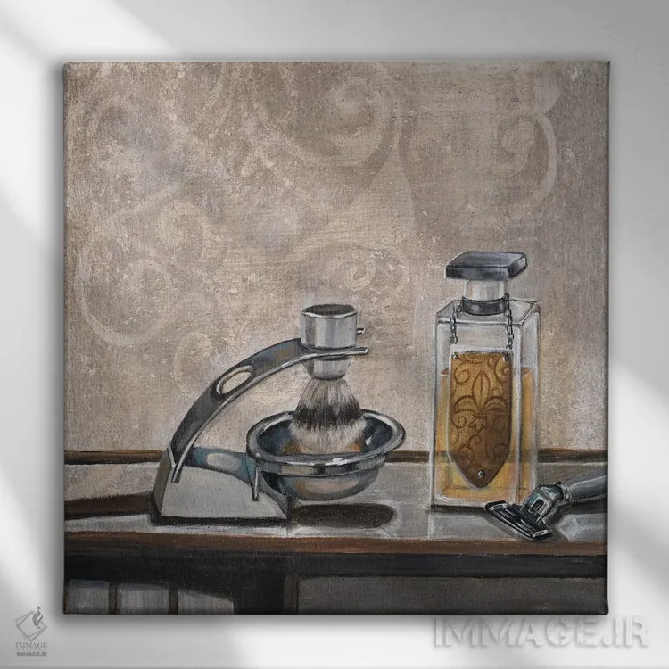 تابلو خودبینی (II) اثر حکیملپور-ریتر - نمای روبهرو روی دیوار