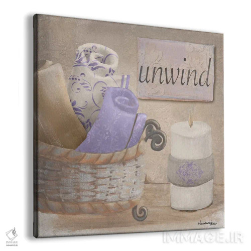 تابلو حمام اسطوخودوس (I) اثر حکیملپور-ریتر - نمای پرسپکتیو محصول